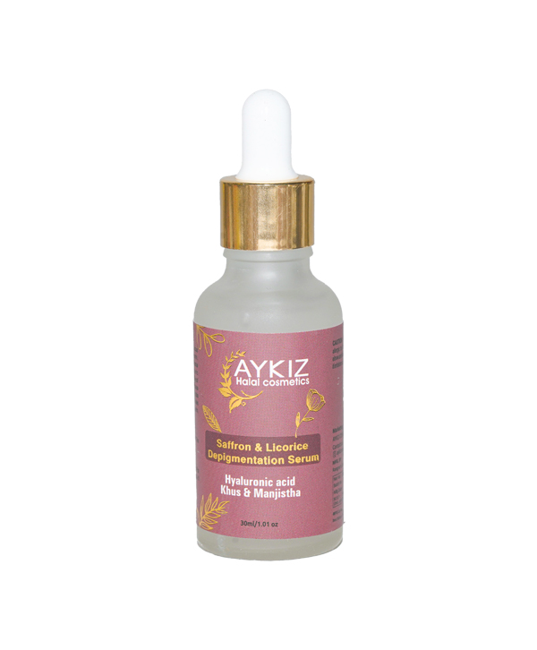 Saffron & Licorice Depigmentation Serum Aykiz Cosmetics